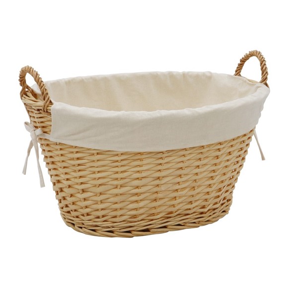 Picture of Acacia Oval Willow Storage Basket