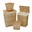Picture of Acacia Rectangular Willow Laundry Baskets + Bins