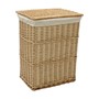 Picture of Acacia Rectangular Willow Laundry Baskets + Bins
