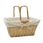 Picture of Acacia Rectangular Willow Shopping Basket