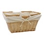 Picture of Acacia Rectangular Willow Shopping Basket