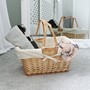 Picture of Acacia Rectangular Willow Shopping Basket