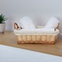 Picture of Acacia Rectangular Willow Storage Basket