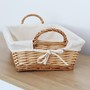 Picture of Acacia Rectangular Willow Storage Basket