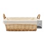 Picture of Acacia Rectangular Willow Storage Basket