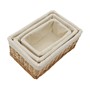 Picture of Acacia Rectangular Willow Storage Baskets