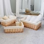 Picture of Acacia Rectangular Willow Storage Baskets