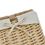 Picture of Acacia Rectangular Willow Storage Hampers