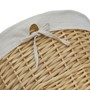 Picture of Acacia Round Willow Laundry Basket