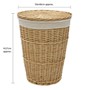 Picture of Acacia Round Willow Laundry Basket