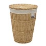 Picture of Acacia Round Willow Laundry Basket