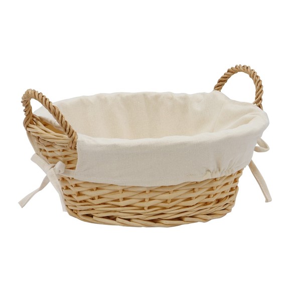 Picture of Acacia Round Willow Storage Basket