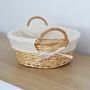 Picture of Acacia Round Willow Storage Basket