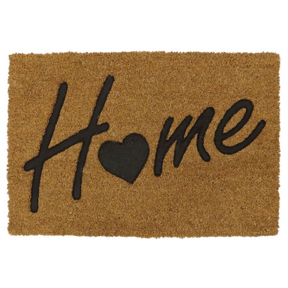 Picture of Embossed Rubber Coir - Home 40x60cm approx.