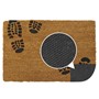 Picture of Embossed Rubber Coir - Footprints 40x60cm approx.