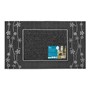 Picture of Daisy PVC Doormat 45x75 - Silver