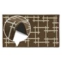 Picture of Vector Doormat 40x70cm - Brown