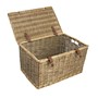 Picture of Medium Wicker Storage Hamper - Natural Willow
