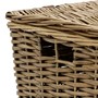 Picture of Medium Wicker Storage Hamper - Natural Willow