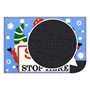 Picture of Christmas Machine Washable Mat  - Santa Stop Here 40x57cm
