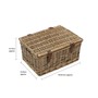 Picture of Small Wicker Storage Hamper - Natural Willow