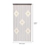 Picture of Tuscany Hanging Wooden Beaded Door Curtain Screen
