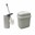 Picture of Droplette Toilet Brush + Rect Lidded Bin