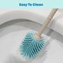 Picture of Antibac Toilet Brush + White Plastic Bin