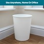 Picture of JVL Toilet Brush + White Plastic Bin