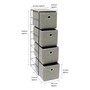 Picture of Silva Narrow Fabric Storage Tower