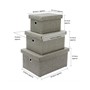 Picture of Silva Rectangular Fabric Storage Boxes