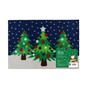 Picture of JVL Christmas Machine Washable - 40x57cm - Trees