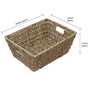 Picture of Seagrass Rectangular Storage Basket