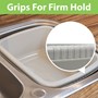 Picture of Plastic Dish Drainer and Rectangular Washing Up Bowl Kitchen Set, Grey