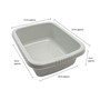 Picture of Plastic Dish Drainer and Rectangular Washing Up Bowl Kitchen Set, Grey