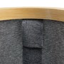 Picture of Bambanio Foldable Bamboo Storage Basket, 26L - Grey