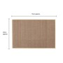 Picture of Antarra Machine Washable Doormat, 50 x 75cm - Beige