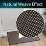 Picture of Antarra Machine Washable Doormat, 50x75cm - Black/Brown