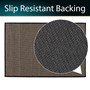 Picture of Antarra Machine Washable Doormat, 50x75cm - Black/Brown