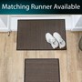 Picture of Antarra Machine Washable Doormat, 50x75cm - Black/Brown
