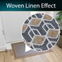 Picture of Allure Machine Washable Doormat, 50x75cm - Beige