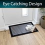 Picture of Allure Machine Washable Doormat, 50x75cm - Black