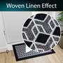 Picture of Allure Machine Washable Doormat, 50x75cm - Black