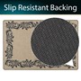 Picture of Elegance Machine Washable Doormat, 50x75cm - Scroll Border