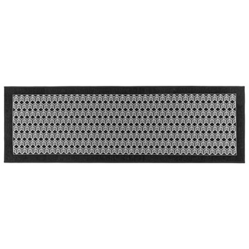 Picture of Allure Machine Washable Runner, 50x150cm - Black
