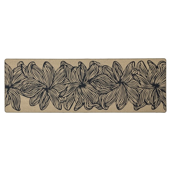 Picture of Elegance Machine Washable Runner, 50x150cm - Flowers