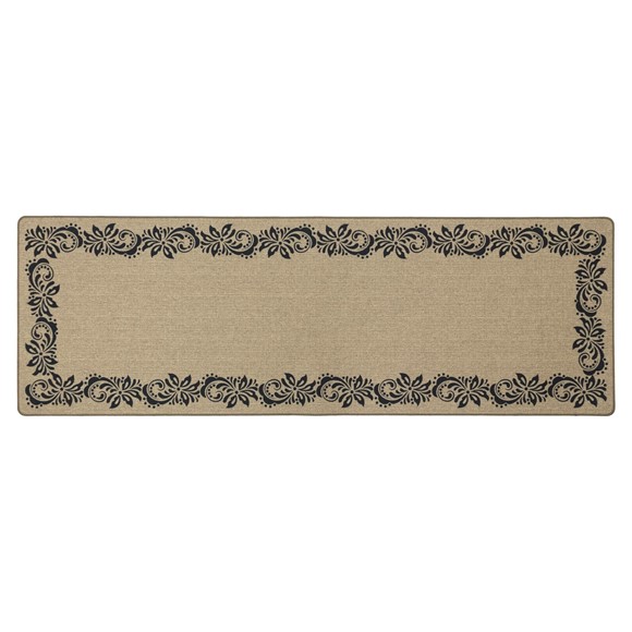Picture of Elegance Machine Washable Runner, 50x150cm - Scroll