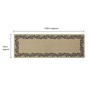 Picture of Elegance Machine Washable Runner, 50x150cm - Scroll