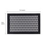 Picture of Allure Machine Washable Doormat and Runner Set - Black