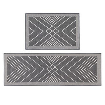 Picture of Expression Machine Washable Doormat and Runner Set - Stripe
